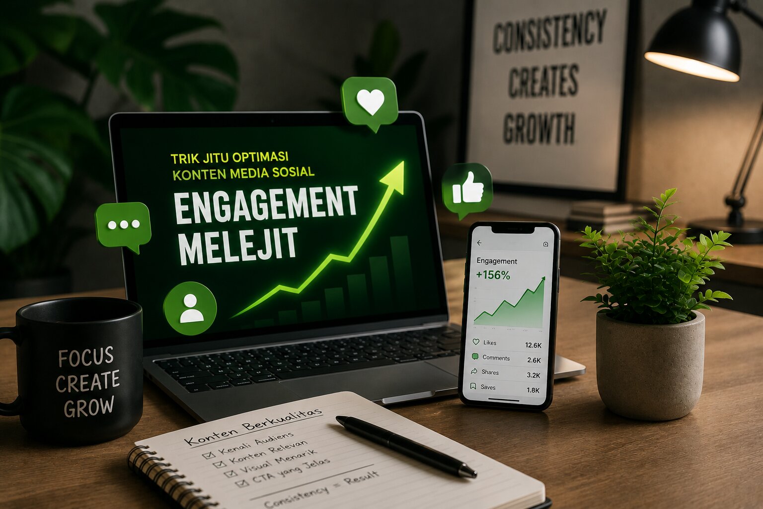 Strategi Optimalisasi Konten Short-Form Video Media Sosial untuk Meningkatkan Engagement, Retensi Audiens, dan Viralitas Algoritmik Secara Organik di Era Digital