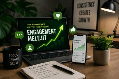 Strategi Optimalisasi Konten Short-Form Video Media Sosial untuk Meningkatkan Engagement, Retensi Audiens, dan Viralitas Algoritmik Secara Organik di Era Digital